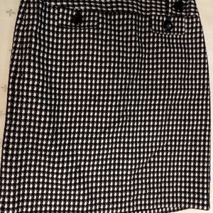 Ann Taylor Wool Lined Mini Skirt